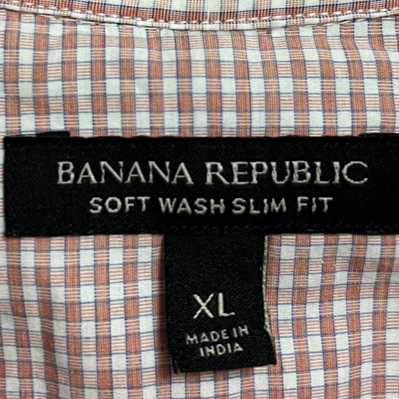 Banana Republic plaid dress shirt - Picture 2 of 4